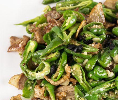 余干辣椒炒肉  38元/例